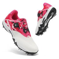 Spiked Golf Shoes with Anti-slip, Wear-resistant Detachable Spikes and Rotary Buckle for Easy Wear 37
