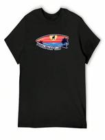 Poodle Surf Club - Dog On Surfboard T-Shirt Valentines Clothes New Gifts And T-Shirts Topping Black T Shirts For unisex S įvairiaspalvis