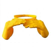 3D Printing Palm Sun Hat Hands Funny Hand Shape Sun Visor Adjustable Novelty Sun Protection Cap