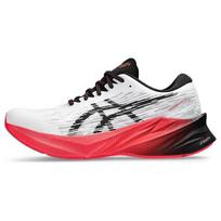 Asics Novablast 3 White Black Electric Red Men Sneakers 1011B458-104 39.5