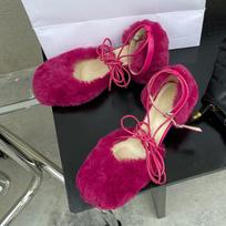 Kailiniai Moterims mada Seksualūs siurblys Nėriniai - Aukštyn stambūs sandalai Vasariniai viduriniai aukštakulniai Batai Nauja tendencija Suknelė Vakarėlis Dizaineris Moteriški Batai Mujer 36 raudona