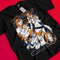Orihime Inoue Shirt Bleach Anime Tshirt Aizen T-Shirt Ichigo Bankai Yhwach Tee BB686 M