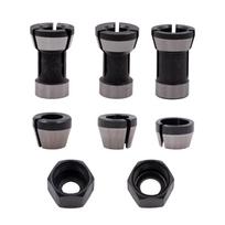 6,35 mm 8 mm 6 mm collet adapteris graviravimo apdailos staklėms elektriniam frezui frezavimo galvutėms elektriniai priedai