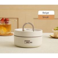 304 Stainless Steel Lunch Box - High-Value Leak-Proof Multi-Layer Thermal Insulation Bento Box, Portable Student Work Lunch Container with Soup Bowl Small size: 420mL