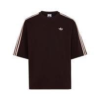 Adidas Originals 3S trumpomis rankovėmis sportiniai marškinėliai vyriški viršutiniai drabužiai KG6333 M gray