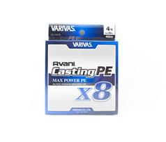 Varivas P.E valas New Avani Max Power Casting X8 400m P.E 4 64lb (8647) balta
