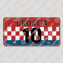 DORA Tin Sign Football Club License Plate Tin Signs Retro Barcelona Milan Manchester Metal Poster Garage Bar Club Home Wall Decor 15x30cm(5.9x7.8inch)