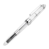 Stationery Acrylic Body Fountain Pen Iridium Nib Transparent Sign Pen Creative Design Smooth Writing Ink Pen Office Supplies balta