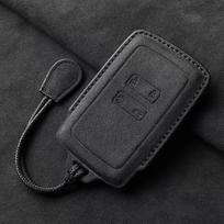 For Renault Koleos Kadjar Clio Captur Megane Talisman Espace Zoe Scenic 4 Arkana Dacia Sandero Leather Car Key Case Cover Shell