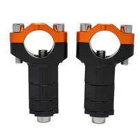 37mm-67mm Adjustable Handlebar Riser Bar Clamp Mount For KTM SX XC SXF XCF EXC EXCF 125 150 250 300 350 For Husqvarna GASGAS JFG oranžinė