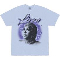 Lizzo Unisex T-Shirt: Special Hearts Airbrush (Medium) XL
