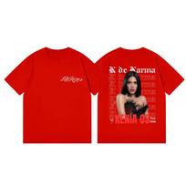 Singer Kenia Os K De Karma Tour 2026 Graphic T Shirts Unisex Women Fashion Aesthetic Tshirt Summer Casual Loose Cotton Tshirts 4XL