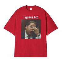 I Guess Bro Jonah Hill Facepalm Meme Graphic Tshirts Unisexs Clothing Harajuku Fashion Hot Sale T Shirts Oversized Casual Tshirt S