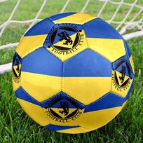 FC Dundee United Soccer Ball, colorful, suitable for all ages, machine-stitched, PVC material, competition grade, durable and high bounce