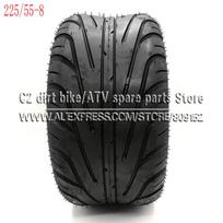 Front or Rear 225/55-8 Tire 225/40-10 Tyre 18x9.50-8   8inch 10inch 6PR Electric Scooter Vacuum Tires For Harley Chinese Bike