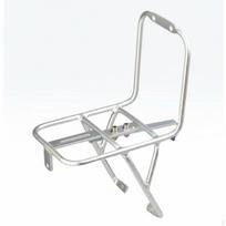 Front Cargo Rack Anodized Finish Bike Rust Resistant for Commuters, Cyclists, Shopping,