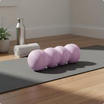 Peanut Massage Roller Muscle Relief Foam Myofascial Release Double Ball for