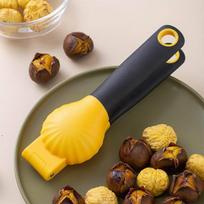 Chestnut opener, walnut clip, chestnut peeling tool, household nut chestnut peeling sheller geltona