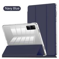 Unisex Three-fold Clear Crystal Tablet Case for Redmi Pad SE 11 Inch 2023 Transparent Back with Pen Slot Auto Sleep/Wake Cover For Redmi Pad SE 11
