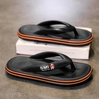 Men's Korean-Style Open-Toe Thong Slippers: Premium Comfort Flip-Flops for Home & Daily Wear 42-43