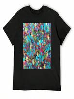 Dancing Light Party - An Inner Power Painting T-Shirt Heavyweights Vintage T Shirts Anime T-Shirt Mens Workout Shirts S įvairiaspalvis