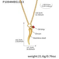 Qiong Yao Ladybug Enamel Pendant Necklace: Elegant, Personalized Jewelry with Simple Clavicle Chain