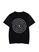 Math Pi Symbol Harajuku T-Shirt Fashion Wounisex's Pattern T-Shirt Wounisex's Top T-Shirt My Body My Choice Harajuku T Shirt Wounisex S įvairiaspalvis