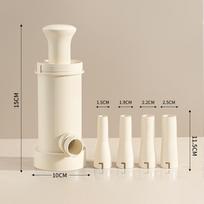 Large Manual Sausage Maker Meatball Maker Sausage Stuffer Homemade Use Filler Tool Meat Ball Mold Machine B