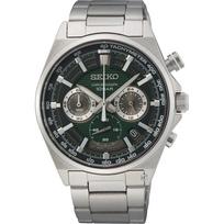 Seiko SEIKO Chronograph Overseas Model Watch, Green, SSB405P1, Men's [Used] žalia