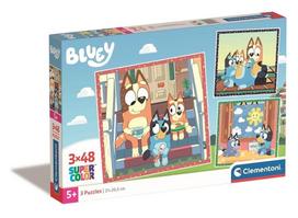 Puzzle 3X48 Super Kolor Bluey