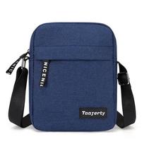 Men's Small Trendy Shoulder Bag, Small Messenger Bag, Fashion Simple Nylon Mobile Phone Bag
