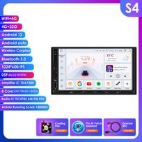 Ossuret 2din Autoradio BT android radio AI Intelligent System for Universal 7 Inch Car Radio Multimedia Video Player GPS Carplay Android Auto 4G RDS S4 8Core 4G 32G AI