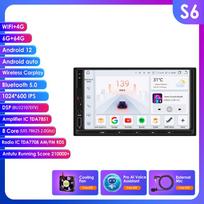 Ossuret 2din Autoradio BT android radio AI Intelligent System for Universal 7 Inch Car Radio Multimedia Video Player GPS Carplay Android Auto 4G RDS S6 8Core 6G 64G AI