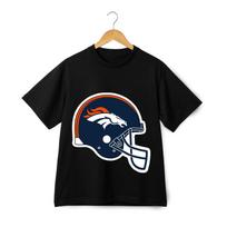 Denver Broncos Graphic T-Shirt - NFL Team Football Helmet Sports Fan Unisex Tee 3XL