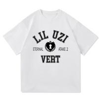 Lil Uzi Vert Naujas Albumas Etemal Atake 2 Tas Pats Marškinėlis Vyrams Raperio Drabužiai Harajuku Hip-Hop Marškinėliai Vintage Unisex GANSTA Viršūnės S