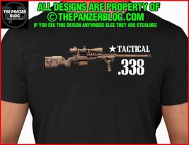 Taktinis .338 snaiperio šautuvas marškinėliai Chris Kyle Legenda Unisex marškinėliai XL