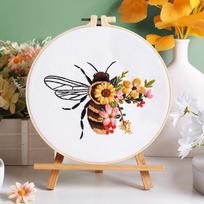 New Bee Embroidery Embroidery Three-Dimensional Tape Printing Hand Embroidery Diy Material Package material pack no embroidery