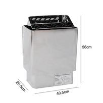 6000w Wet Sauna Dry Sauna Heater Stainless Steel Stove for Home Hotel Shower Shower Spa Electric Heating Machine