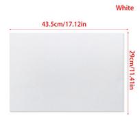 Blank Guitar Pickguard Material 435x290x2.3mm For Electric Guitar Bass Parts DIY, Black 3ply /Black 1ply/White 3ply /White 1ply