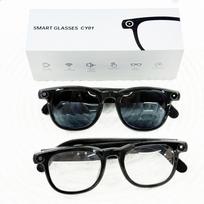 CY01 Išmanūs akiniai: 5MP Kamera, AI Vertimas, Balso Asistentas, Vietinis Įrašymas Dual Lens Sunglasses + Blue Light Filter 8MP 2GB