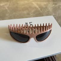 Comb Shaped Sunglasses Headband Leopard Print Sunscreen Glasses Hair Band Hairband Korean Style Headwear Summer Sunglasses Girl XXS