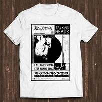 Talking Heads Stop Making Sense 84 Punk Rock Music Gift Tee Summer Casual Loose and Breathable Tshirt Print Cotton Top Unisex S