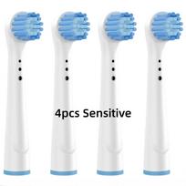 8/16Pcs Replacement Brush Heads for Oral B Electric Toothbrushes Floss Cross Action 3D Pro White Precision Standard Daily Clean