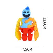 2026hot Cute Game Style 3D Printed Action Figure Desktop Decor Fidget Toy Stress Relief Gift for Children