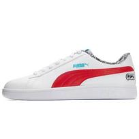 PUMA Smash V2 'Me Happy - White Red' Men's 386396-01 EU 43
