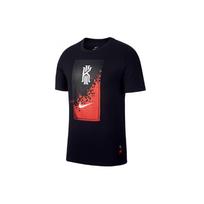 Nike Kyrie Irving Pattern Sports Round Neck Short Sleeve 'Black' Men's CK9438-010 S