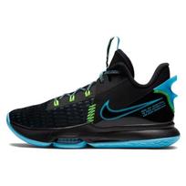 Nike LeBron Witness 5 EP 'Black Light Blue Fury' Men's CQ9381-004 EU 42.5