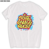 New A TRIBE CALLED QUEST ATCQ QTIP Hip Hop Unisexs White TShirt Unisexs summer cotton tshirt male teeshirt sbz5205 S