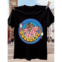 Men'S Retro Bullseye Game Show T-Shirt | Vintage British TV Show Design with Bullseye Logo & Dartboard Graphic, Casual Short Sleeve Round Neck Tee S juoda