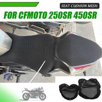 For CFMOTO 450SR SR450 250SR SR 450 SR 250 250SR SR250 2023 2024 Accessories Seat Cushion Cover Thermal Protection Guard 3D Mesh juoda
